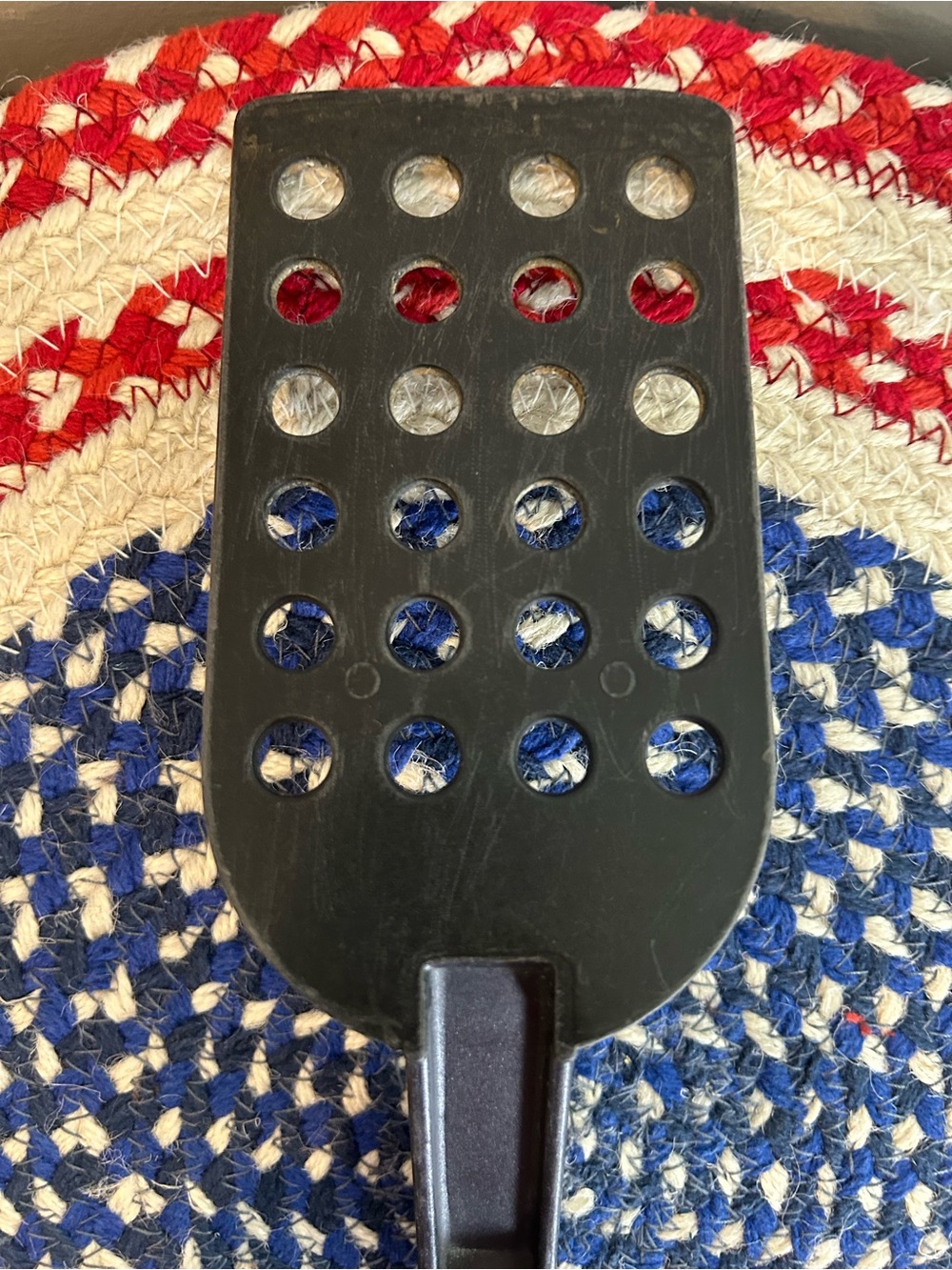 T-Fal Black Nylon Slotted Holes Spatula Plastic Lightweight Flipper 13” Canada. - Picture 5 of 7